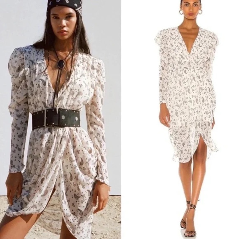 For Love and Lemons Paisley Midi Dress